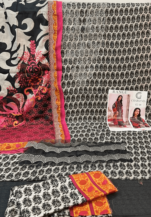 Contrast bloom !! CHARIZMA Three Piece