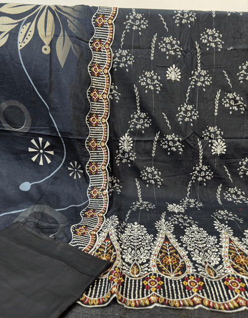 🖤 Black beauty 🥀 - SHAHNOOR Three Piece